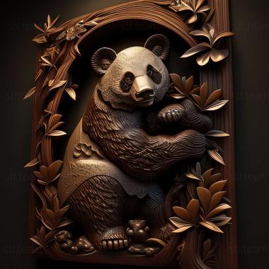 3D model Big panda (STL)